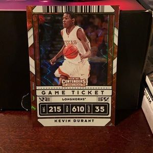 Kevin Durant Panini Contenders Draft Pick green